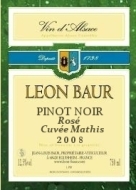 Pinot Noir Rosé Cuvée Mathis 2008